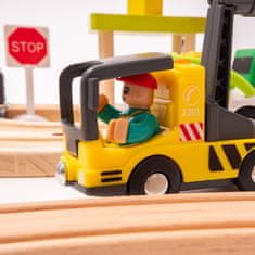 Aga4Kids Drvena željeznička staza 36 dijelova DS5642