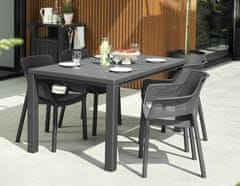 KETER Sklopivi Grafitni Stol JULIE od HDPE Materijala za Unutarnju i Vanjsku Upotrebu