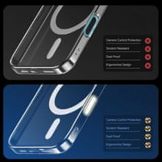 Tech-protect FlexAir Hybrid CC MagSafe maska za iPhone 16, proziran