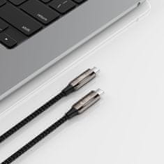 Tech-protect UB10T kabel USB-C / USB-C 240W QC PD 1m, crno