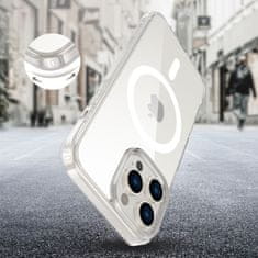 Tech-protect FlexAir Hybrid CC MagSafe maska za iPhone 16 Pro Max, proziran