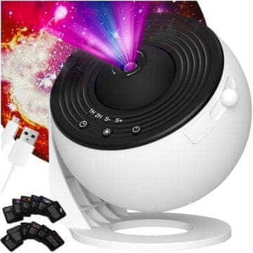 slomart IZOXIS LED Projektor zvijezda i planetarij 24941 - noćno svjetlo