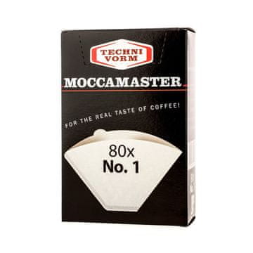 MCM MOCCAMASTER Papirnati filteri za kavu, br. 1 (80 kom)