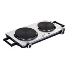 Clatronic Clatronic DKP 3668 E Dvostruka ploča za kuhanje, crna/inox