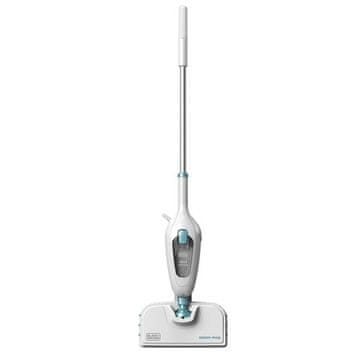 BLACK Parni čistač Black & Decker FSMH13E10, 1300 W, bijeli, 9 dodataka