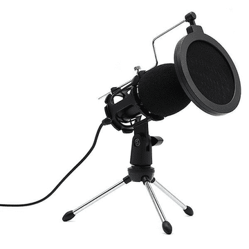 KEDO Stolni mikrofon sa stalkom, POP filter