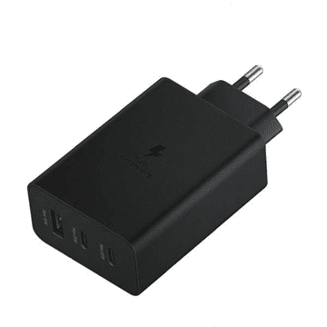 KEDO USB punjač + 2x Typ-C, PD, QC, 65W, Black