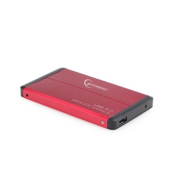 GEM GEM EE2-U3S-2-R vanjsko kućište za 2,5" HDD, crveno