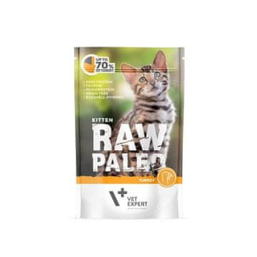 VetExpert VETEXPERT Raw Paleo mokra hrana za mačiće - puretina, 100g