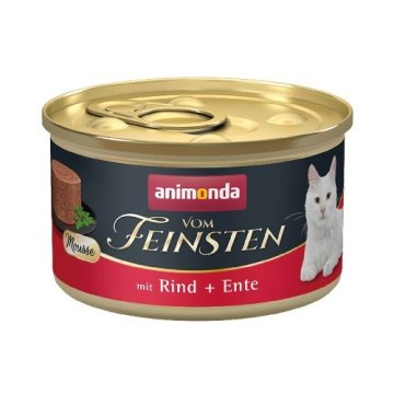 Animonda ANIMONDA Vom Feinsten Pjenušac Govedina i patka - mokra hrana za mačke - 85g