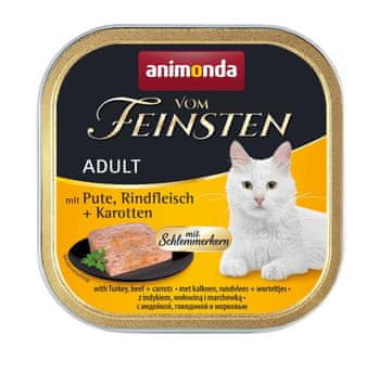 Animonda Animonda vom feinsten classic cat puretina, govedina i mrkva - mokra hrana za mačke - 100 g
