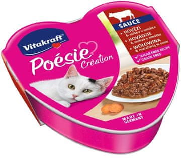Vitakraft Vitakraft poesie creation sos govedina/mrkva 85g