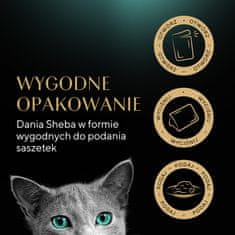 Sheba Sheba delicacy drobiowe smaki w galarecie - drób - mokra hrana za mačke - 40x85g