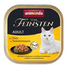 Animonda ANIMONDA Vom Feinsten Adult - mokra hrana za mačke, puretina u umaku od rajčice, 100g