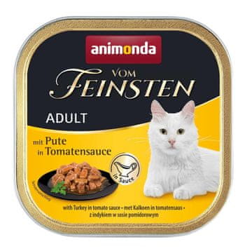 Animonda Animonda vom feinsten classic cat puretina u umaku od rajčice - mokra hrana za mačke - 100g