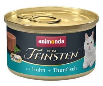 Animonda ANIMONDA Vom Feinsten Mousse Piletina i tuna - mokra hrana za mačke - 85g