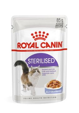 Royal Canin Royal Canin FHN Sterilised with Gravy - mokra hrana za odrasle mačke - 12x85g