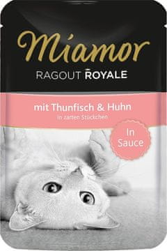 Miamor Miamor ragout royale okus: tuna s piletinom u umaku - vrećica 100g