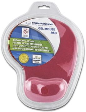 ESP Esperanza EA137R podloga za miša, crvena