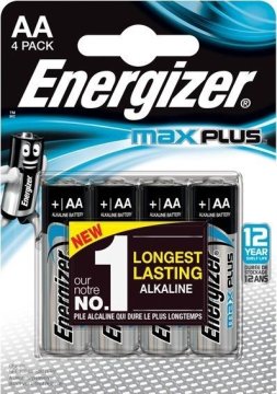 Energizer ENERGIZER BATTERY MAX PLUS AA LR6, 4 ECO