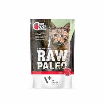 VetExpert VETEXPERT Raw Paleo Adult Cat Sterilised Govedina mokra hrana (100g)