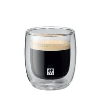 slomart ZWILLING dvostruka vakuumska staklena čaša 80 ml (2 komada)