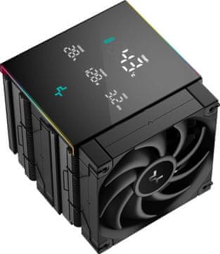 DEEPCOOL DeepCool AK620 DIGITAL PRO CPU hladnjak s digitalnim zaslonom