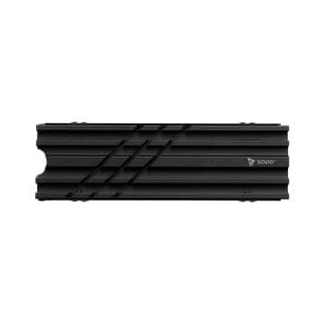 SAVIO Hladnjak za M.2 NVME 2280 pogone, AK-60, Crna