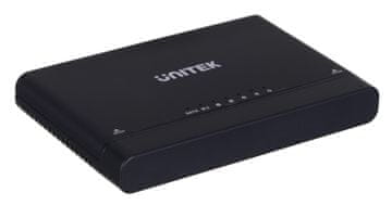 Unitek Unitek S1222A pretvornik spola USB 3.2 za SATA i M.2 NVMe diskove, crni
