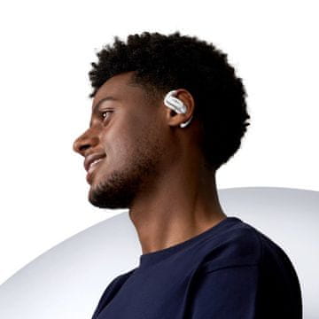 slomart SHOKZ OpenFit Air slušalice s ušnom kukom, bijela