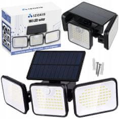 Malatec LED 180 Solarna svjetiljka sa senzorom pokreta 1800mah IP65