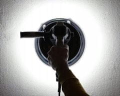 MAJSTER POLSKA Zidna brusilica 1450 W 190 mm s dvostrukom LED trakom i usisnom vrećicom