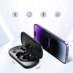 Dexxer Aku. Bluetooth 5.1 bežične auto slušalice 10m power bank 500mAh PRO