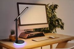 Dexxer 9W LED RGB stolna svjetiljka na dodir USB crna