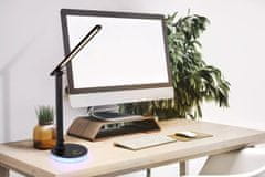 Dexxer 9W LED RGB stolna svjetiljka na dodir USB crna