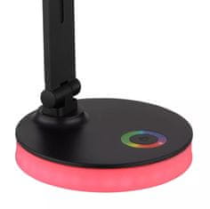 Dexxer 9W LED RGB stolna svjetiljka na dodir USB crna