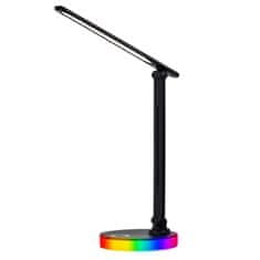 Dexxer 9W LED RGB stolna svjetiljka na dodir USB crna
