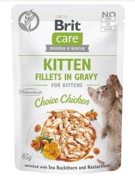 Brit Brit care cat kitten choice pouch - mokra hrana za mačiće - 85 g