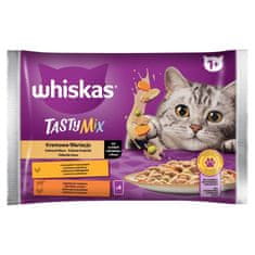 Whiskas Whiskas tasty mix kremowe wariacje w sosie - mokra hrana za mačke - 4 x 85g
