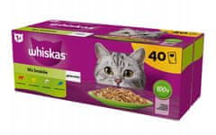Whiskas Whiskas mix okusa u želeu - mokra hrana za mačke - 40x85 g