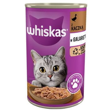 Whiskas Whiskas adult s pačetinom u želeu - mokra hrana za mačke - 400 g