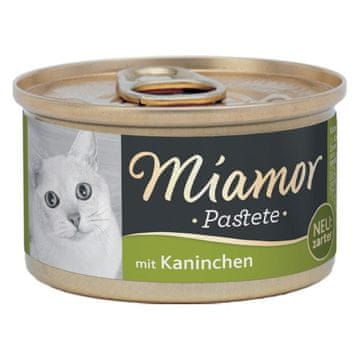 Miamor MIAMOR Pastete Zec - vlaga hrana za mačke - 85g