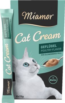 Miamor MIAMOR Cat Cream Perad - poslastica za mačke - 6x15g