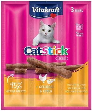 Vitakraft Vitakraft cat stick mini piletina-jetra za mačke 3 kom