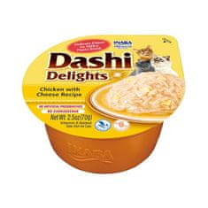 Inaba Inaba dashi oduševljava piletina sa sirom 70g juha za mačke