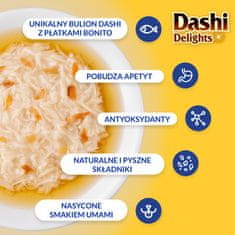 Inaba Inaba dashi delights kurczak tuńczyk 70g bulion za mačke