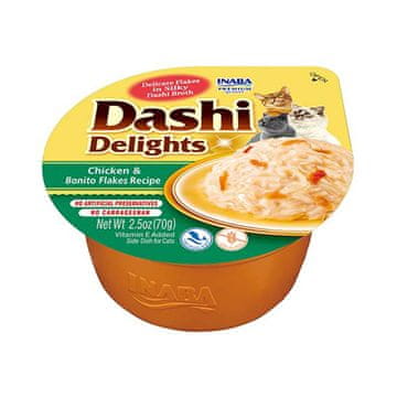Inaba INABA Dashi Delights Piletina s tunjevinom u juhu - 70g