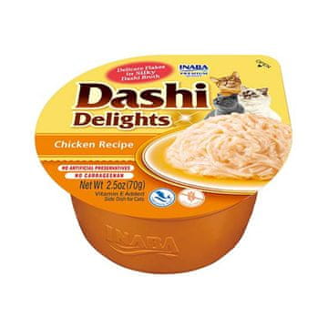 Inaba Inaba dashi delightskurczak70g juha za mačke