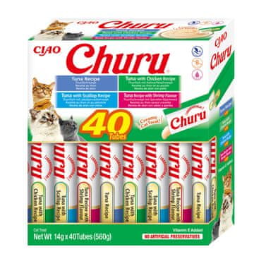 Inaba Inaba cat churu vrste tuna - poslastica za mačke 40x14 g
