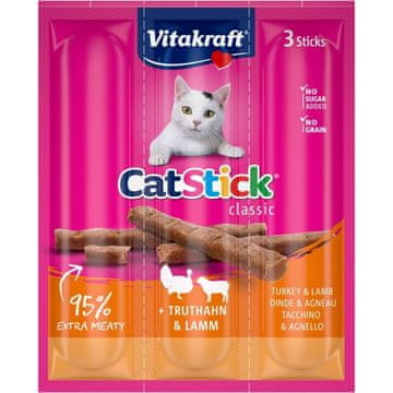 Vitakraft Vitakraft cat stick mini 3 komada puretina/janjetina poslastica za mačke